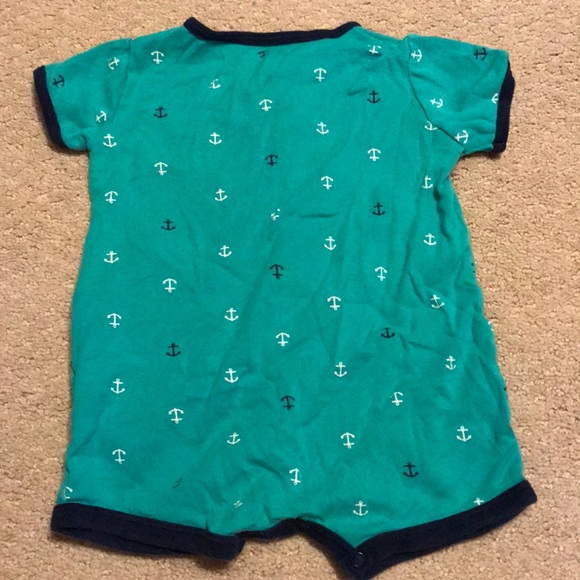 NWOT Carter’s 9 M Anchors/Sailboats Bodysuit - Picture 2 of 4